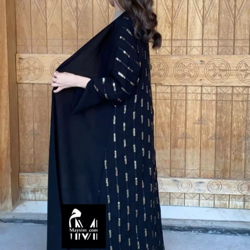 عبايه بقماش ملكي _m284