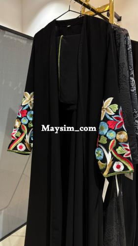 عبايه تطريز يدوي