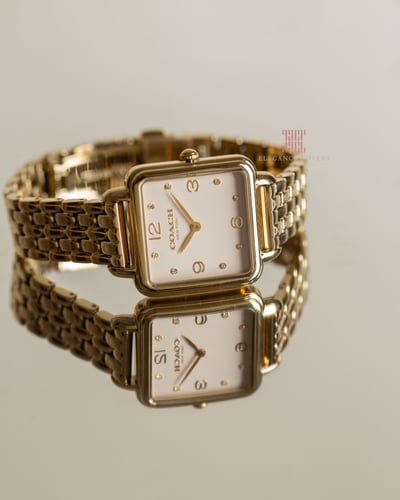ساعة نسائية ماركة كوتش Champagne Gold