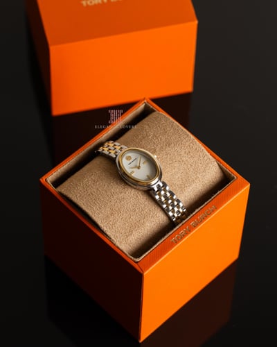 ساعة نسائية ماركة توري بورش Oval Mix TBW6033