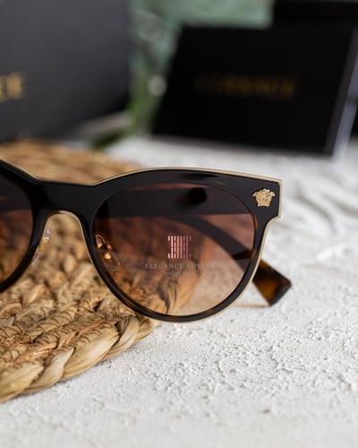 نظارة شمسية نسائية ماركة فرزاتشي - Brown VE2198
