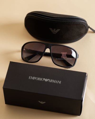 نظارة شمسية رجالية ماركة امبريو ارماني EA4029 BLAC...