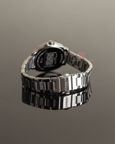 ساعة نسائية ماركة كوتش Kitt Chronograph Silver