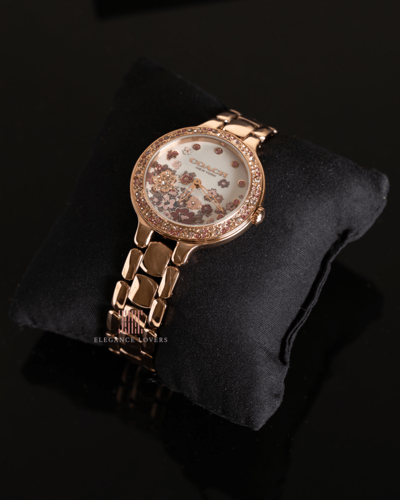 ساعة نسائية ماركة كوتش Chelsea Rose Gold