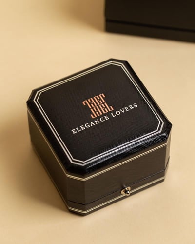 طقم خواتم Yellow Cushion Set فضة مُرصعة بحجر الموي...