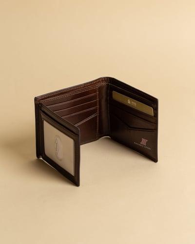 محفظة رجالية ماركة فوسيل - Full Brown Leather