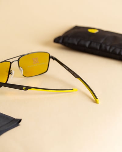 نظارة شمسية رجالية ماركة فيراري FZ5001 Yellow