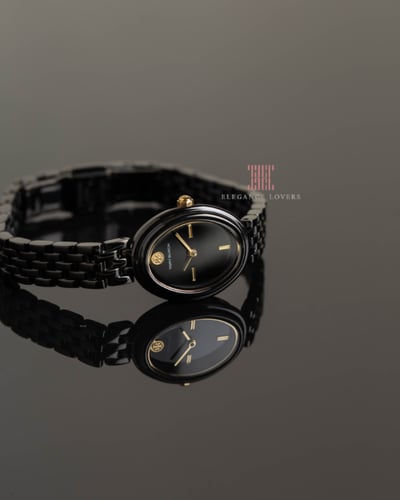 ساعة نسائية ماركة توري بورش TBW6035 Oval Black