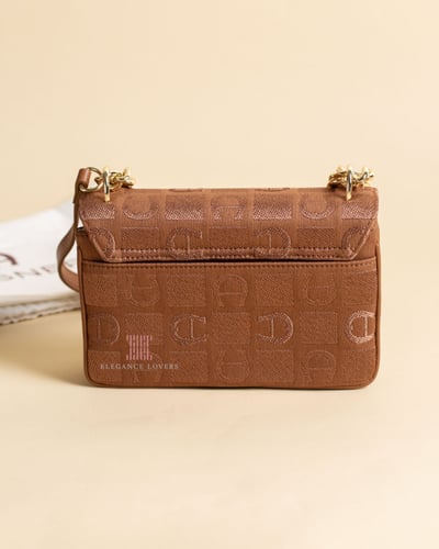 شنطة كروس ماركة ايجنر AIGNER Canvas Logo