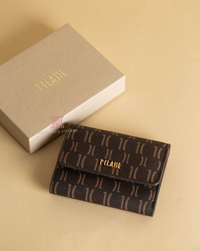 محفظة نسائية ماركة الفيرو مارتيني Brown Logo Small