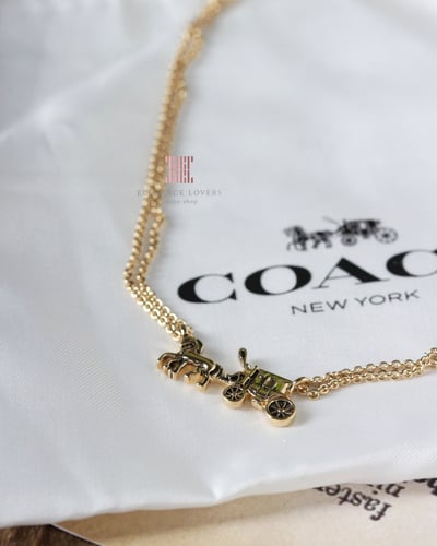 سلسال مطلي ذهب ماركة كوتش