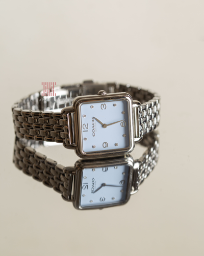 ساعة نسائية ماركة كوتش Champagne Silver