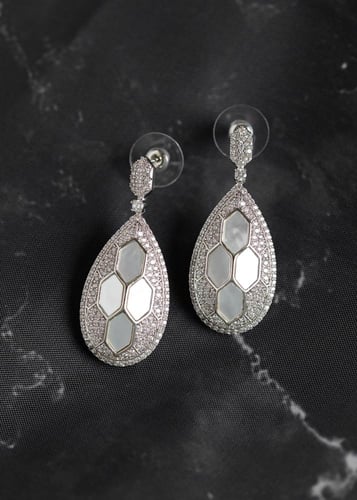 حلق بولغاري ديزاين مطلي ذهب ماركة Elegance Lovers