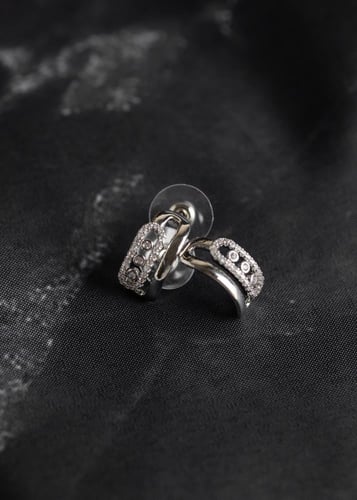 حلق مسيكا ديزاين مطلي ذهب ماركة Elegance Lovers