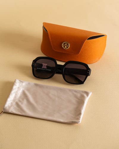 نظارة شمسية نسائية ماركة توري بورش TY7143U Black P...