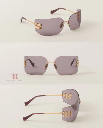 نظارة شمسية نسائية ماركة ميو ميو - MIU MIU Trend P...