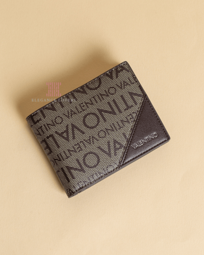 محفظة رجالية ماركة فلنتينو Mocha Logo