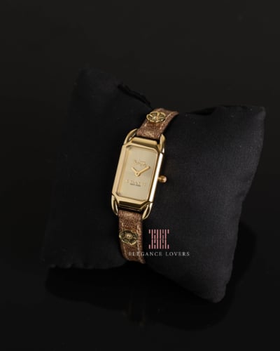 ساعة نسائية ماركة كوتش - Cadie Leather Signature