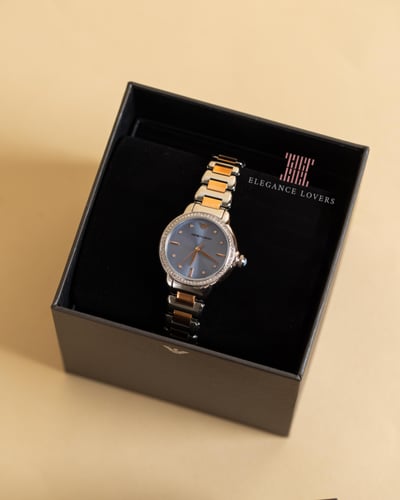 ساعة نسائية كريستال ماركة امبريو ارماني AR11597