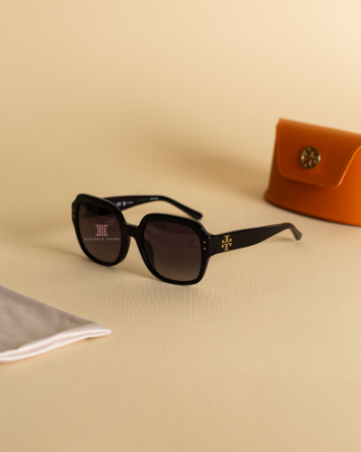 نظارة شمسية نسائية ماركة توري بورش TY7143U Black P...