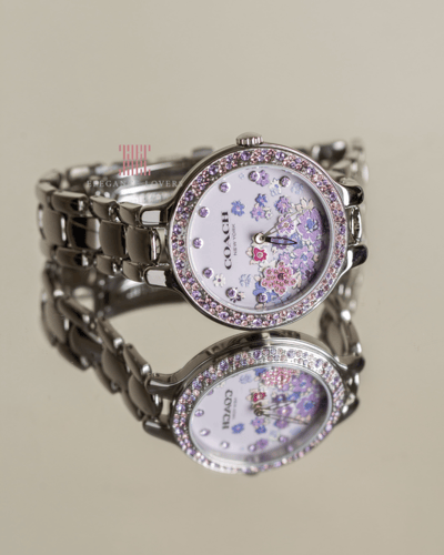 ساعة نسائية ماركة كوتش Chelsea Silver