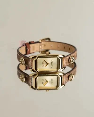 Women's watch, brand Coach - Cadie Leather Signature
