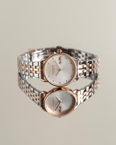 ساعة نسائية ماركة كوتش - Elliot Rose/Silver