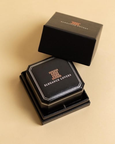 طقم خواتم White Cushion Set فضة مُرصعة بحجر المويس...