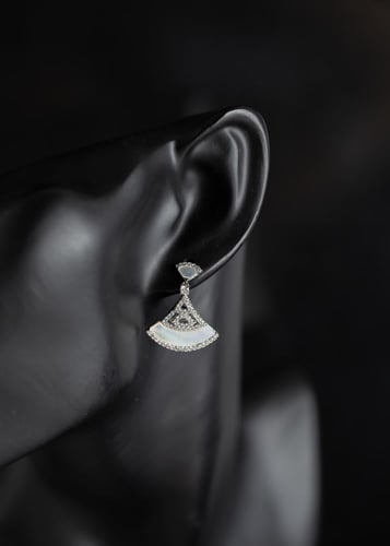 حلق بولغاري ديزاين مطلي ذهب ماركة Elegance Lovers