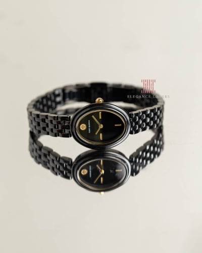 ساعة نسائية ماركة توري بورش TBW6035 Oval Black