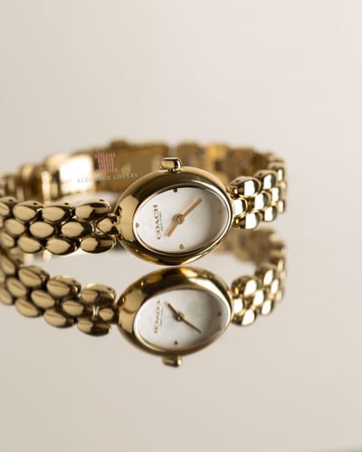 ساعة نسائية ماركة كوتش - SAMMY Gold Tone