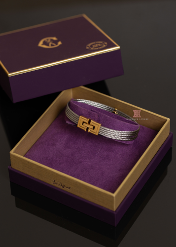 إسوارة مطلية ذهب ماركة شاريول BIARRITZ BANGLE