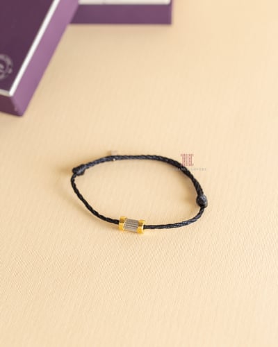 إسوارة مطلية ذهب ماركة شاريول - أسود