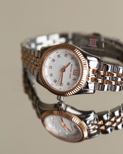 طقم ساعة + أساور نسائية ماركة مايكل كورس MK4817SET