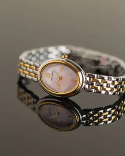 Women's watch, Tory Burch brand, TBW6039, Oval Pearl Pink