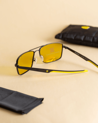 نظارة شمسية رجالية ماركة فيراري FZ5001 Yellow