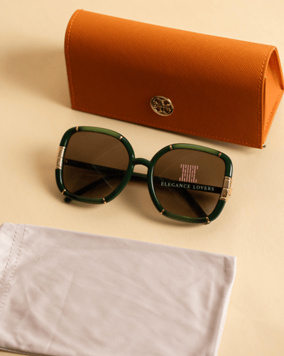 نظارة شمسية نسائية ماركة توري بورش - TY9071U Green