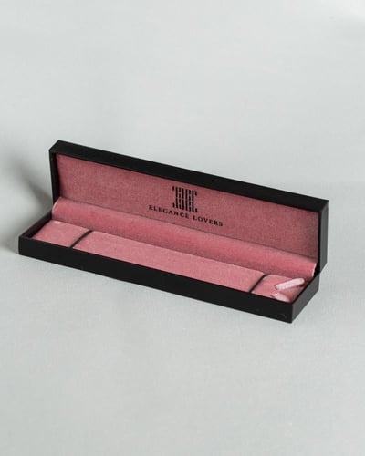 طقم كريستال سلسال + حلق موناكو ديزاين ماركة Elegan...