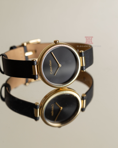 ساعة نسائية ماركة كالفين كلاين GLEAM BLACK