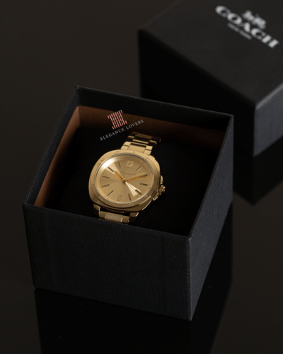 ساعة نسائية ماركة كوتش Kitt Gold