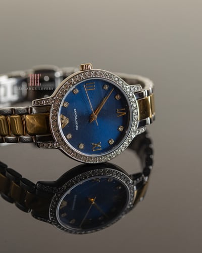 ساعة نسائية كريستال ماركة امبريو ارماني AR11576