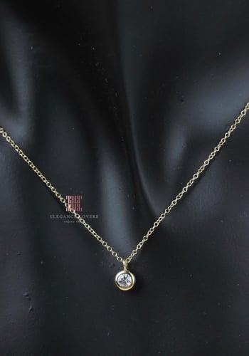 سلسال ألماس وذهب قيراط 14 ماركة جابرييل