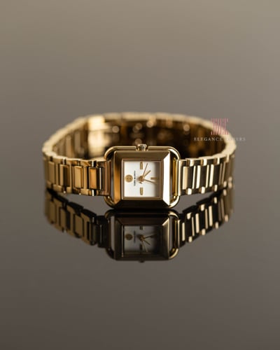 ساعة نسائية ماركة توري بورش Small Kira Gold TBW602...