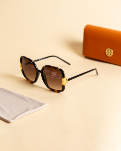 نظارة شمسية نسائية ماركة توري بورش - TY9071U Brown