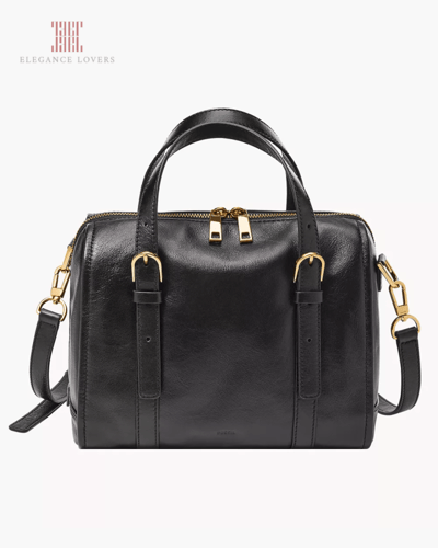 شنطة كتف ماركة فوسيل - Black Satchel