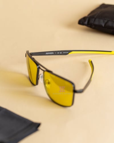نظارة شمسية رجالية ماركة فيراري FZ5001 Yellow
