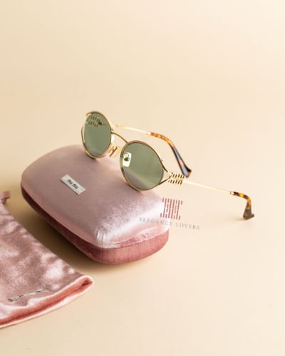 نظارة شمسية نسائية ماركة ميو ميو MU52YS - Olive