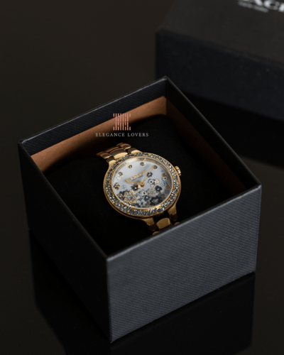 ساعة نسائية ماركة كوتش Chelsea Gold