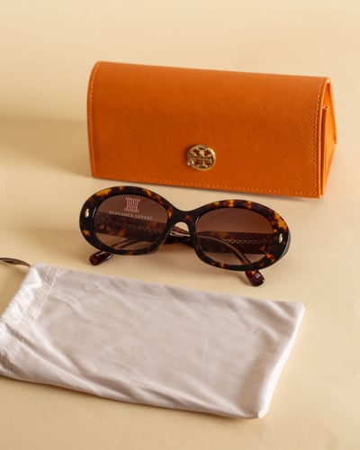 نظارة شمسية نسائية ماركة توري بورش TY7214U Brown