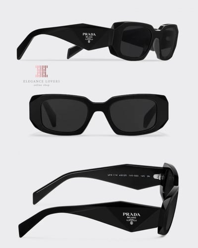 نظارة شمسية نسائية ماركة برادا PR17WS- Black